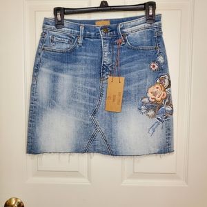 DRIFTWOOD demin skirt